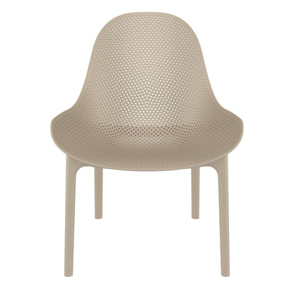 Sky Lounge Chair Taupe, set of 2
