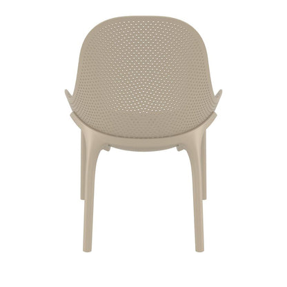 Sky Lounge Chair Taupe, set of 2