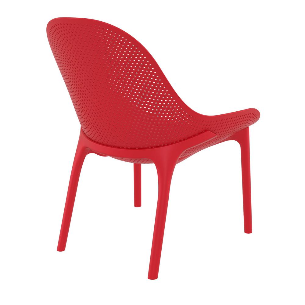Lounge Chair, Set Of 2, Red, Belen Kox
