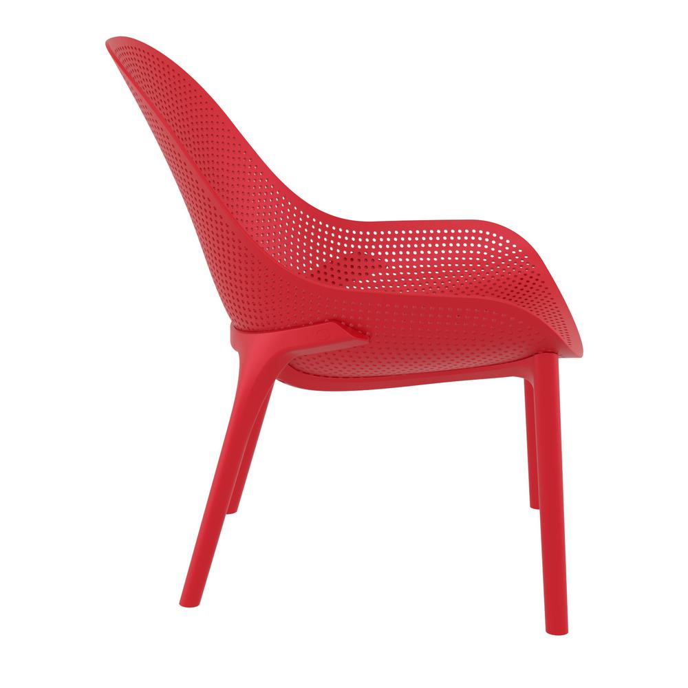 Lounge Chair, Set Of 2, Red, Belen Kox