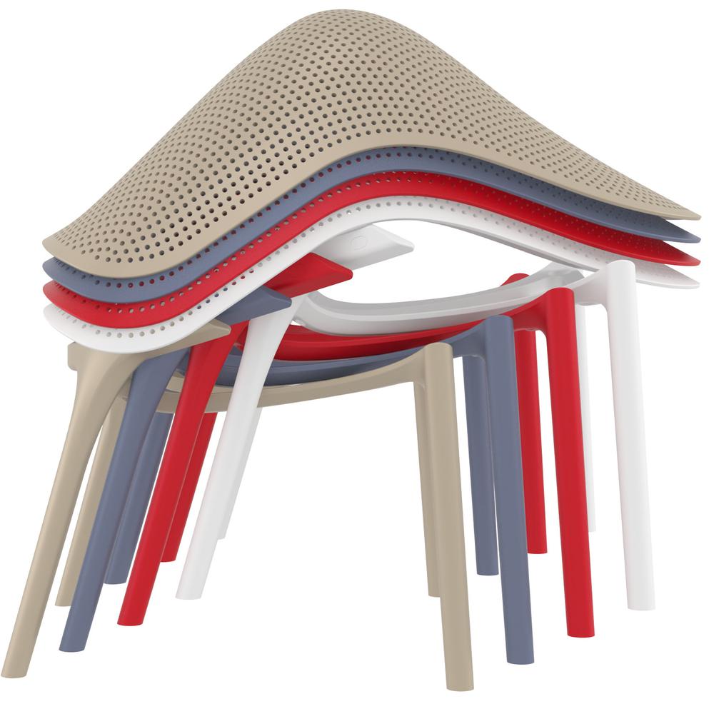 Lounge Chair, Set Of 2, Red, Belen Kox