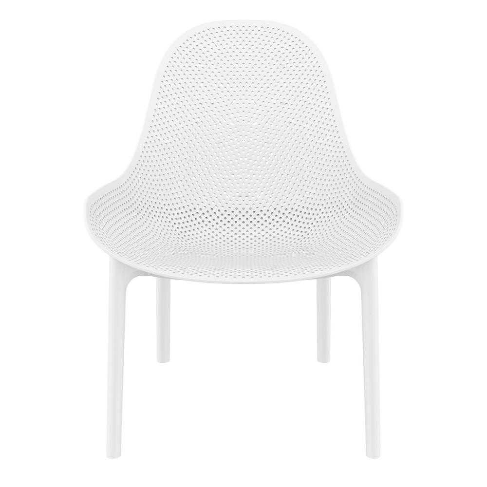 Sky Lounge Chair White, set of 2