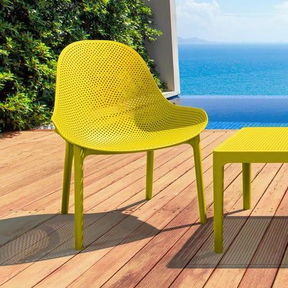 Sky Lounge Chair Yellow, set of 2