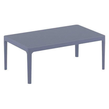 Sky Lounge Table 39 inch Dark Gray