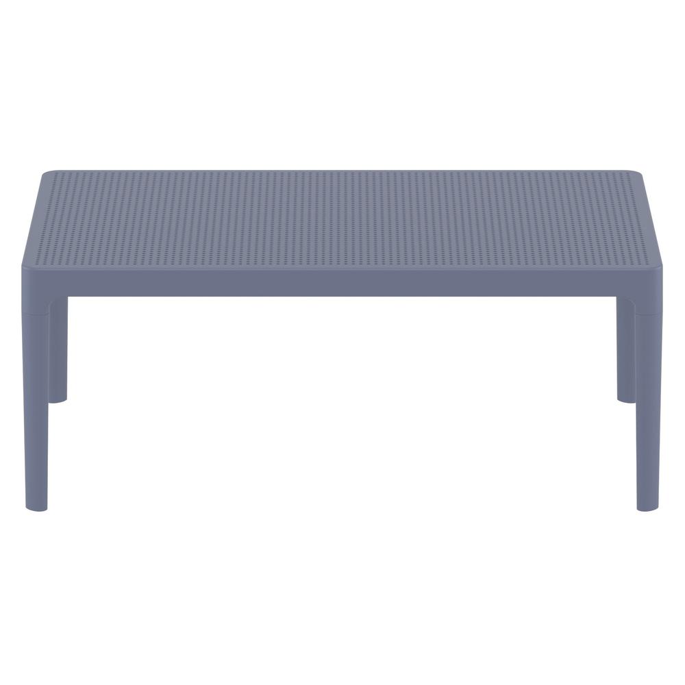 Sky Lounge Table 39 inch Dark Gray