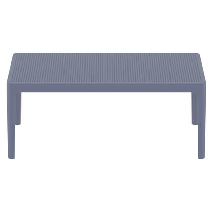 Sky Lounge Table 39 inch Dark Gray
