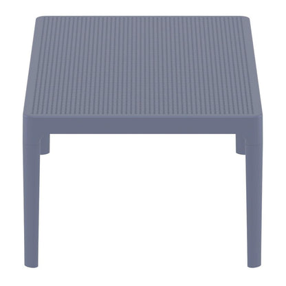 Sky Lounge Table 39 inch Dark Gray