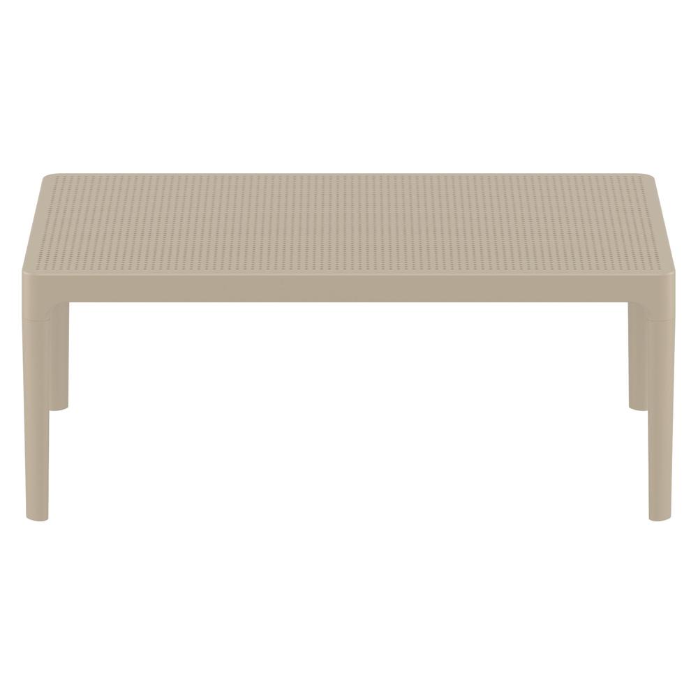 Sky Lounge Table 39 inch Taupe