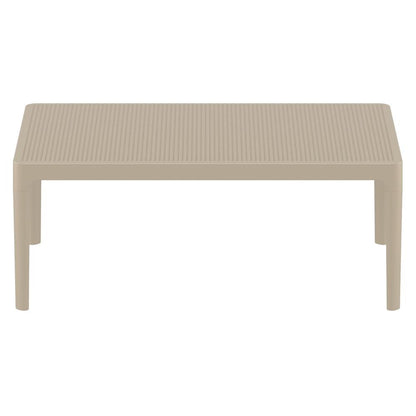 Sky Lounge Table 39 inch Taupe