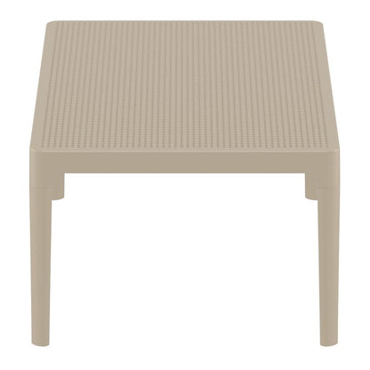 Sky Lounge Table 39 inch Taupe