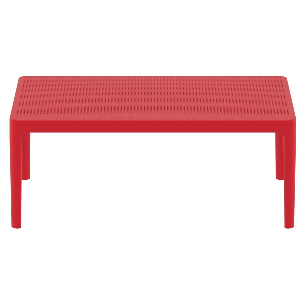 Sky Lounge Table 39 inch Red