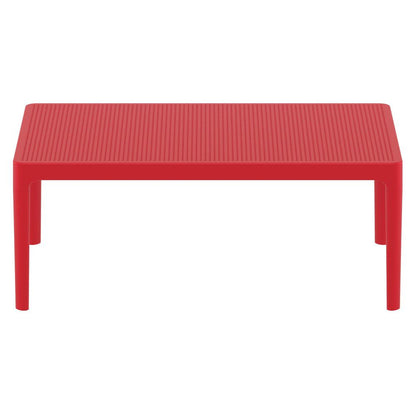 Sky Lounge Table 39 inch Red