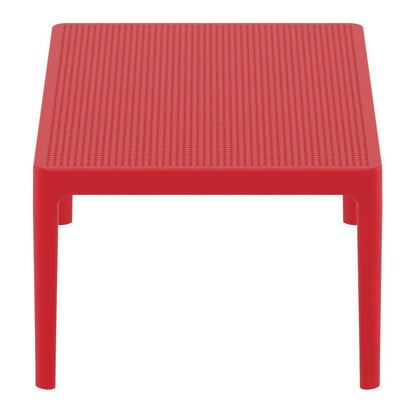 Sky Lounge Table 39 inch Red