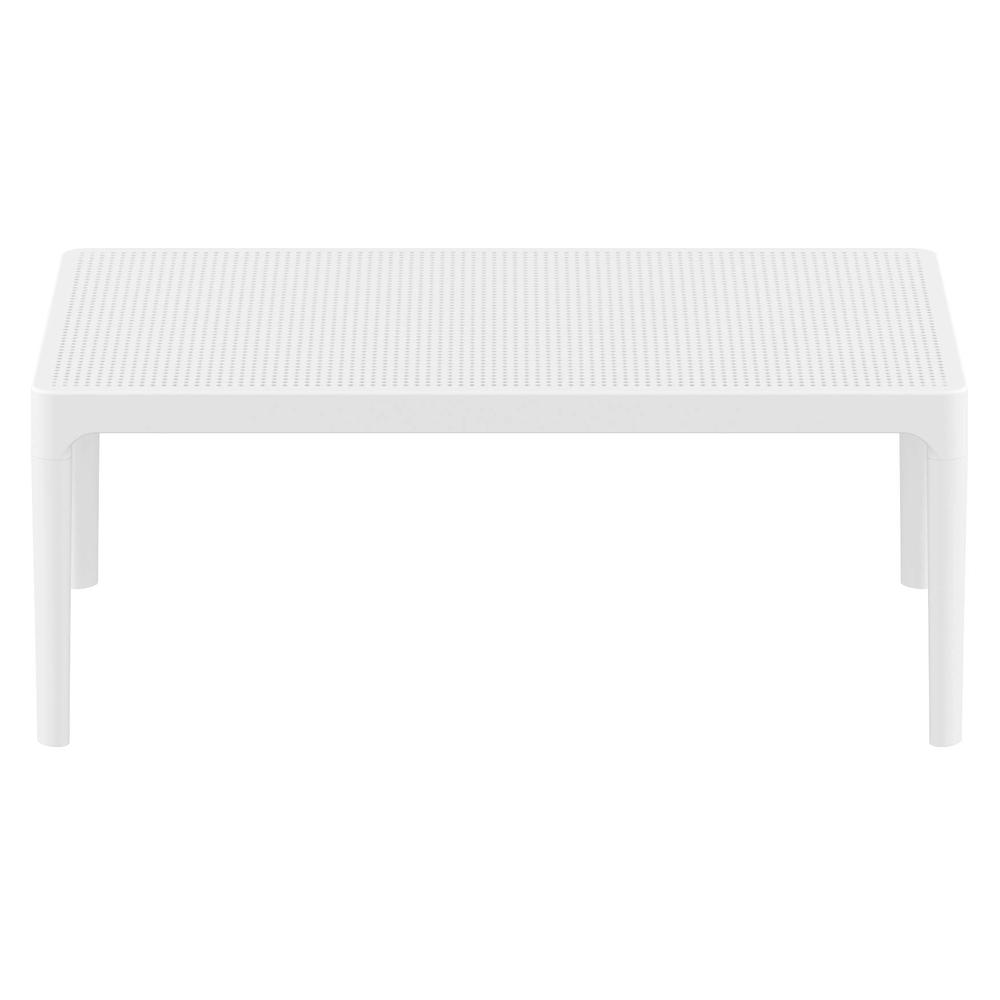 Sky Lounge Table 39 inch White
