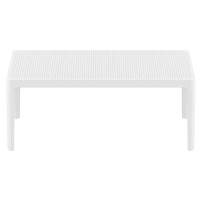 Sky Lounge Table 39 inch White