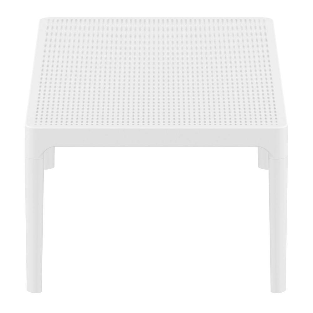 Sky Lounge Table 39 inch White