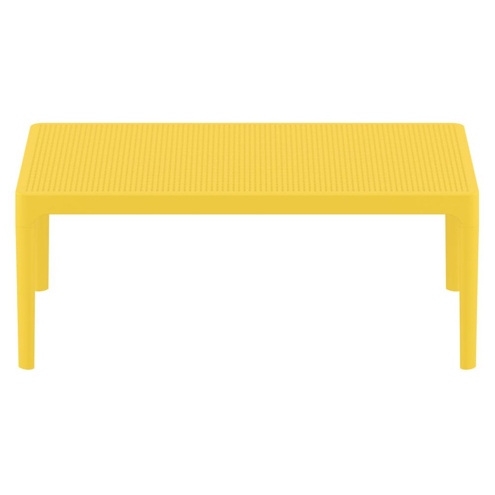 Sky Lounge Table 39 inch Yellow
