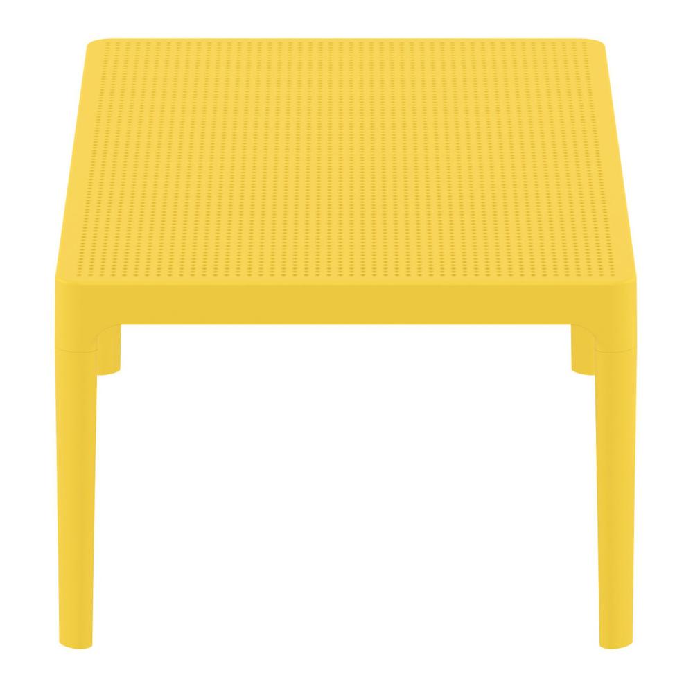 Sky Lounge Table 39 inch Yellow
