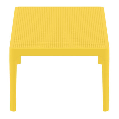 Sky Lounge Table 39 inch Yellow