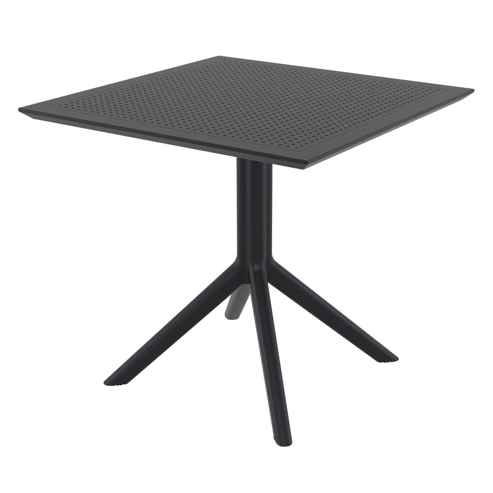 Sky Square Dining Table, Black, Belen Kox