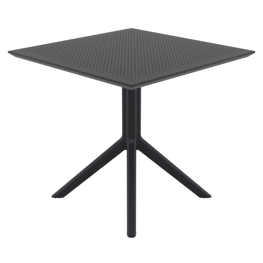 Sky Square Dining Table, Black, Belen Kox