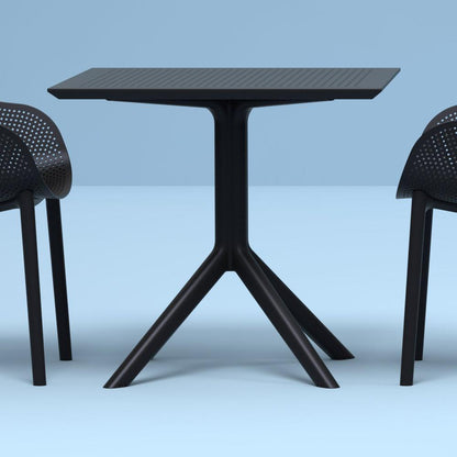 Sky Square Dining Table, Black, Belen Kox