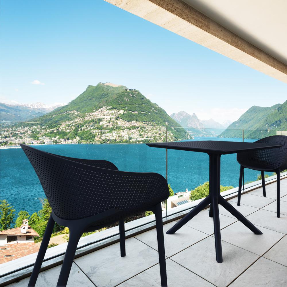 Sky Square Dining Table, Black, Belen Kox