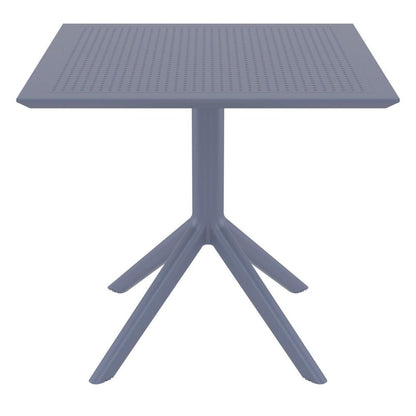 Sky Square Dining Table, Dark Gray, Belen Kox