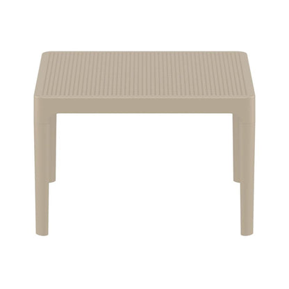 Sky Side Table 24 inch Taupe