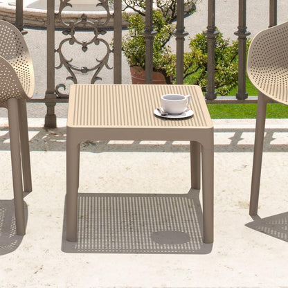 Sky Side Table 24 inch Taupe