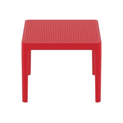Sky Side Table 24 inch Red