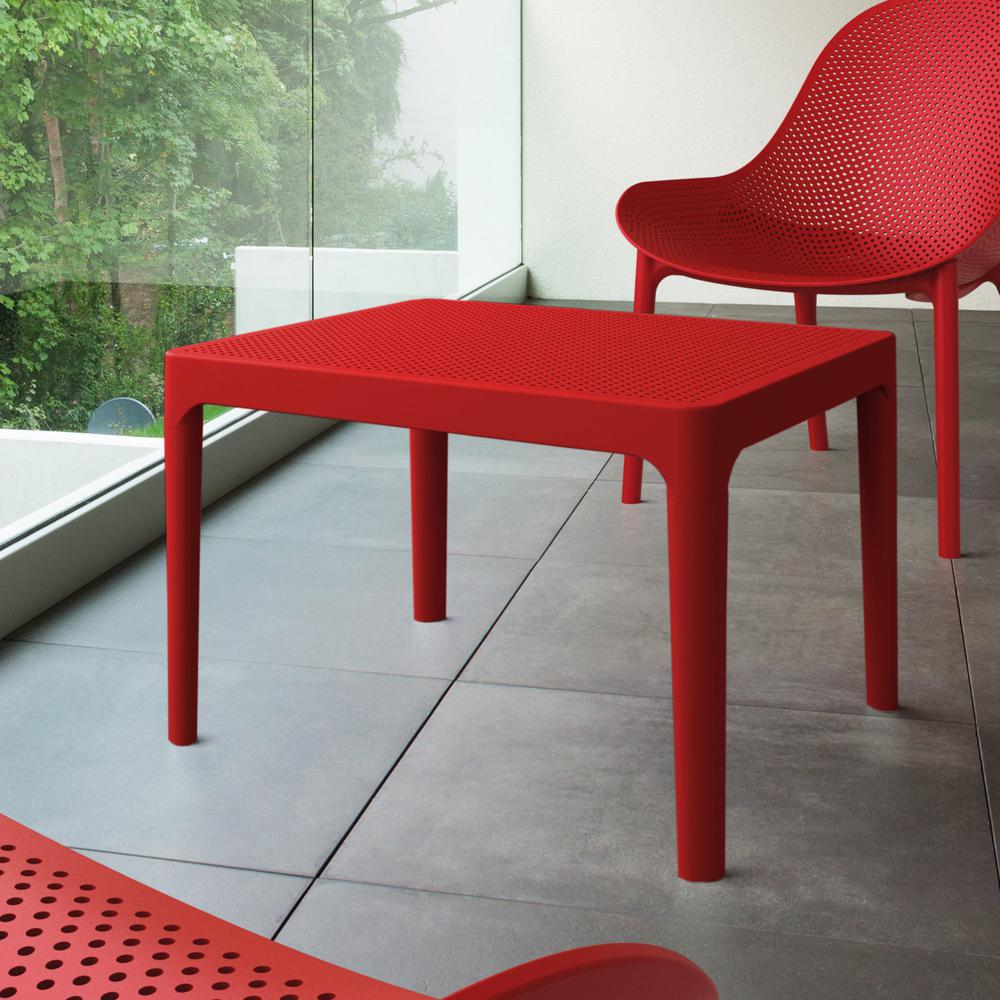 Sky Side Table 24 inch Red