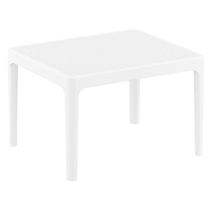 Sky Side Table 24 inch White