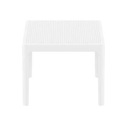 Sky Side Table 24 inch White