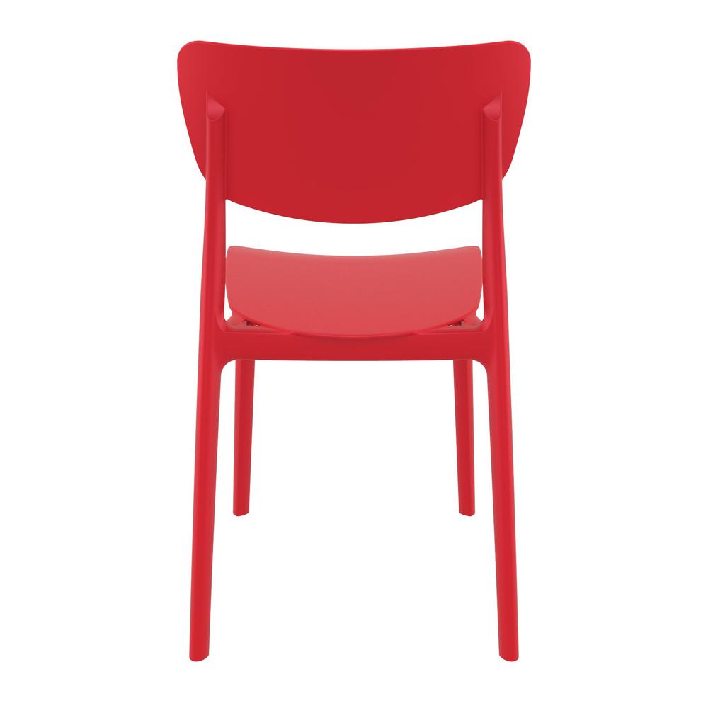 Monna Outdoor Dining Chair Red, Set of 2