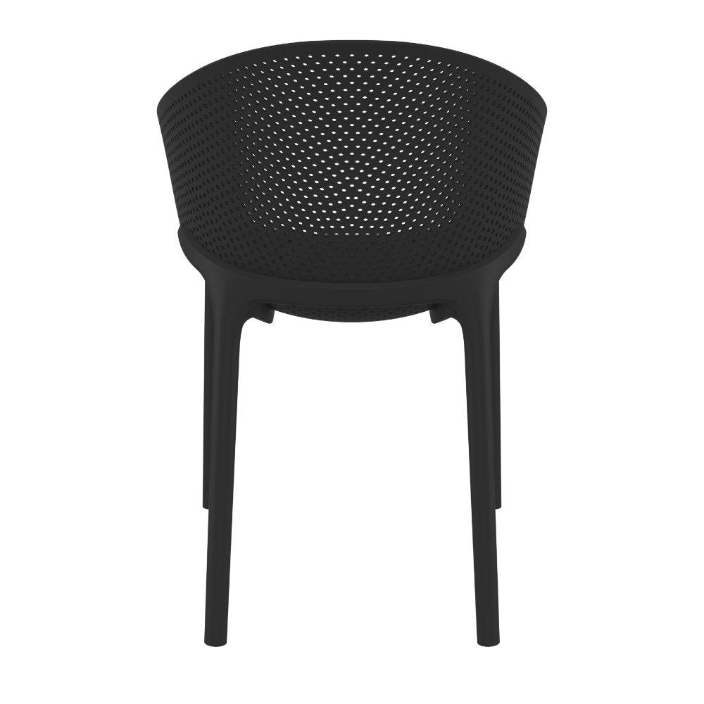 Sky Pro Stacking Dining Chair Black