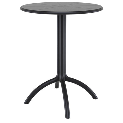 Round Bistro Table, Black, Belen Kox