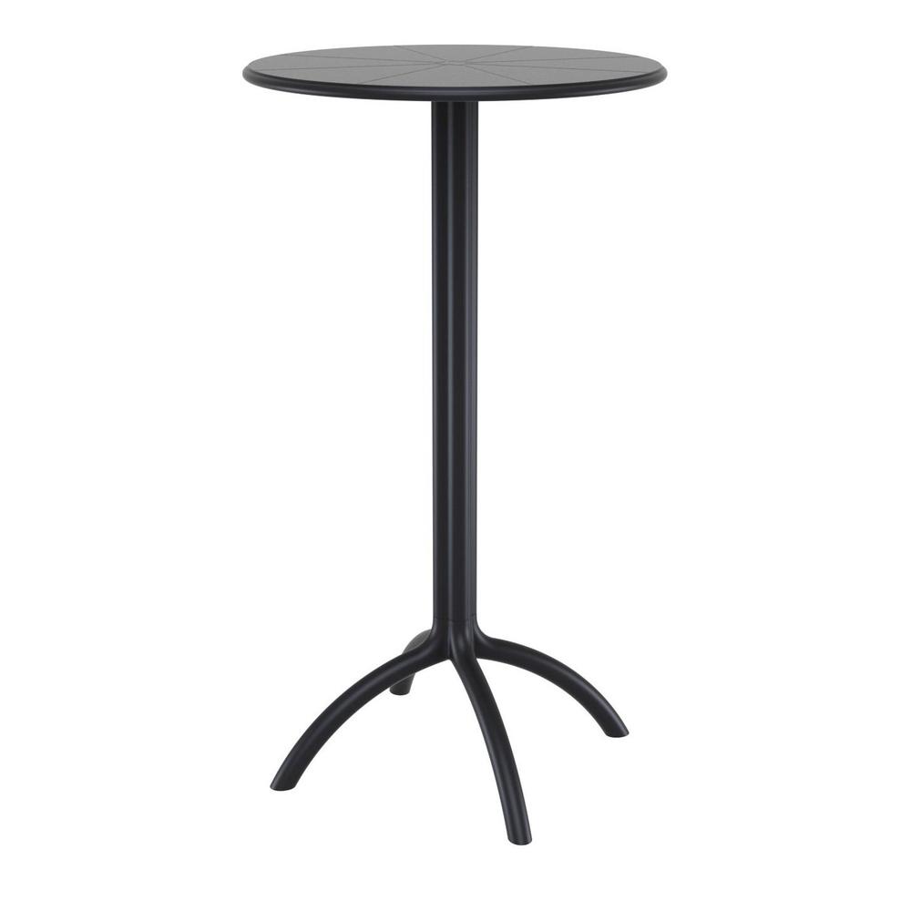 Round Bar Table, Black, Belen Kox