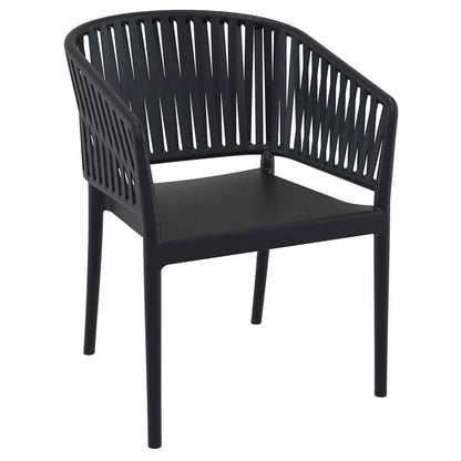 Portofino Armchair Black