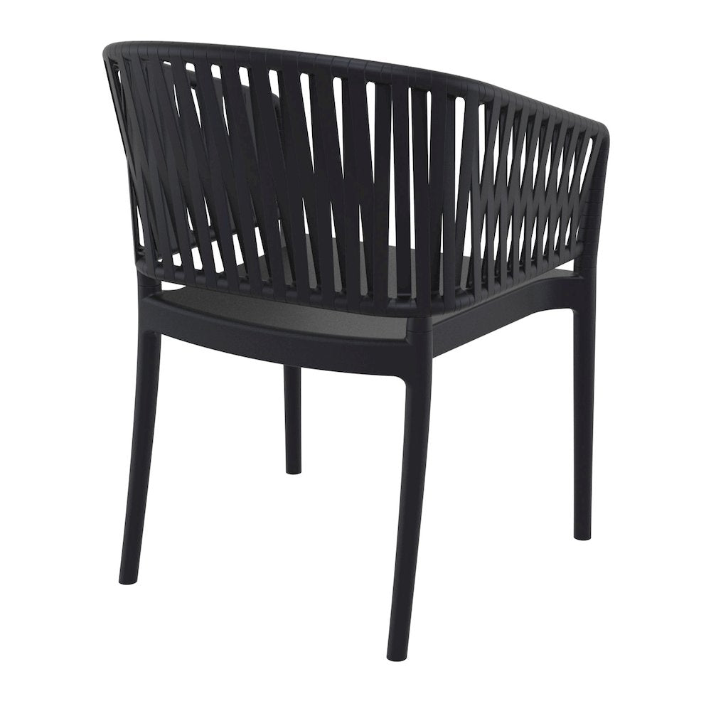 Portofino Armchair Black