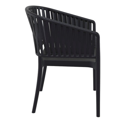 Portofino Armchair Black