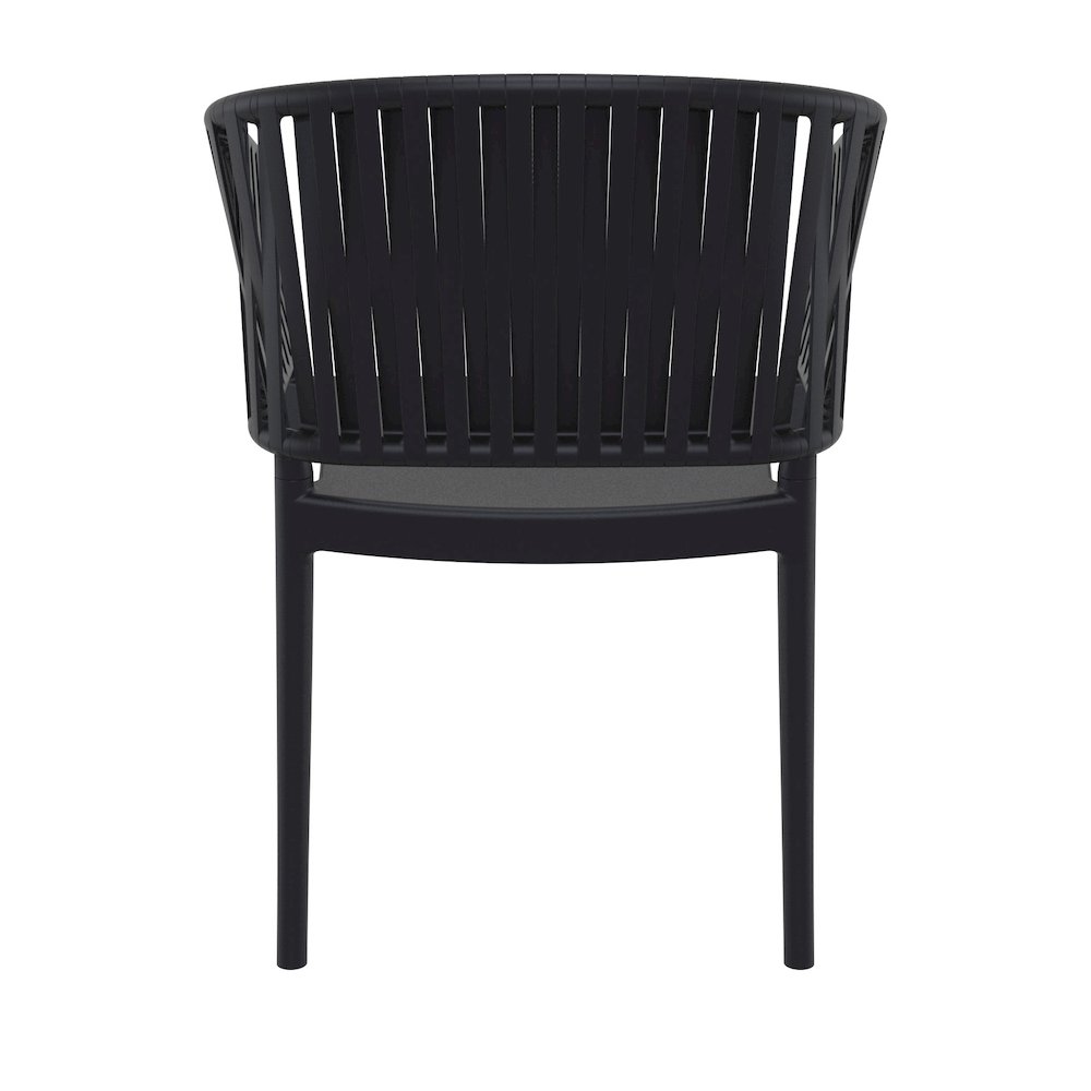 Portofino Armchair Black