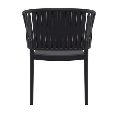 Portofino Armchair Black