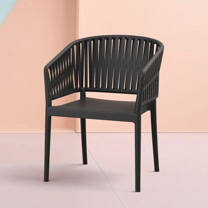 Portofino Armchair Black