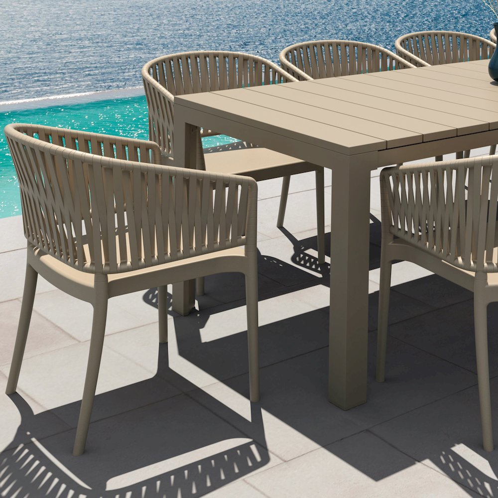 Portofino Armchair Taupe