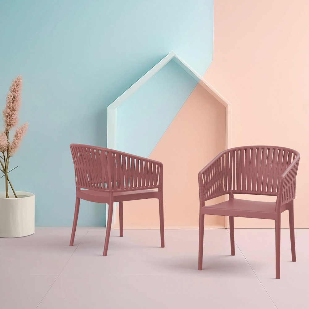 Portofino Armchair Marsala