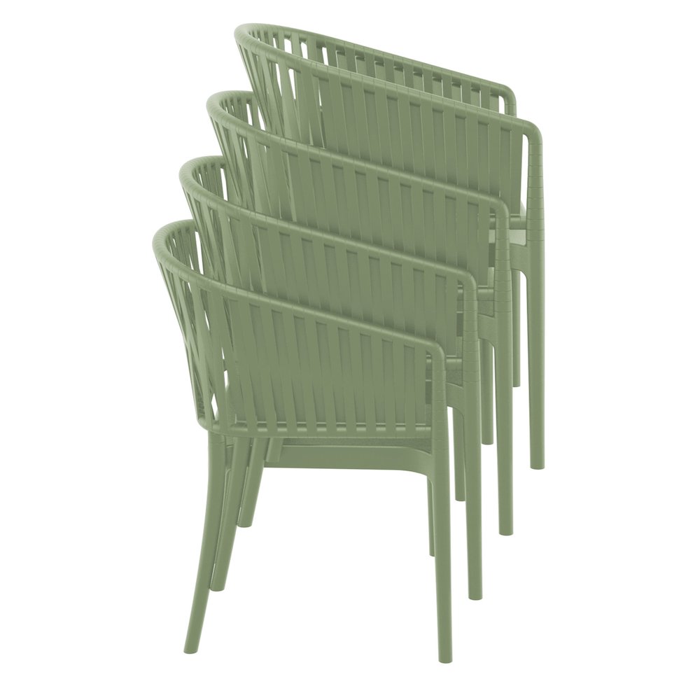 Portofino Armchair Olive Green