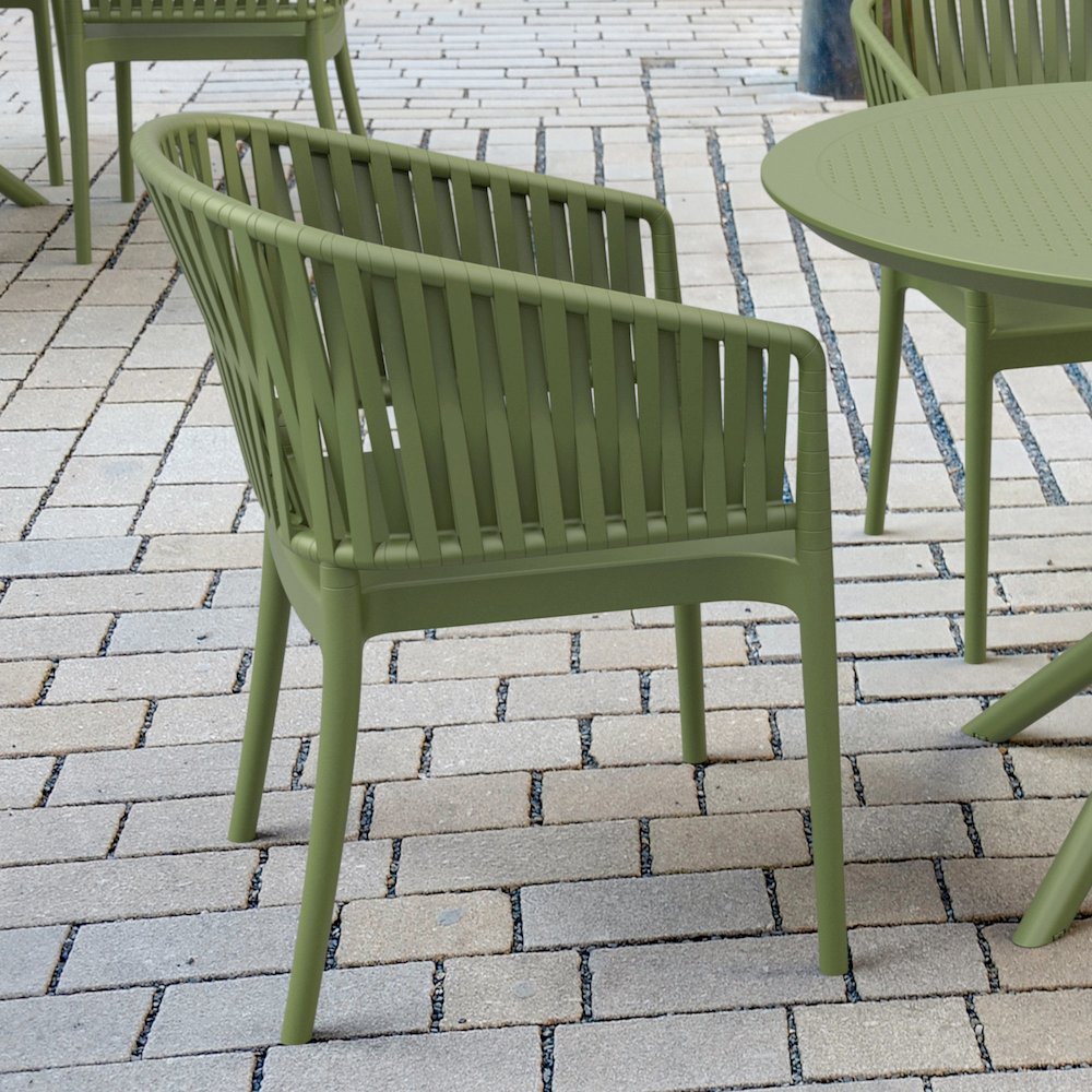 Portofino Armchair Olive Green