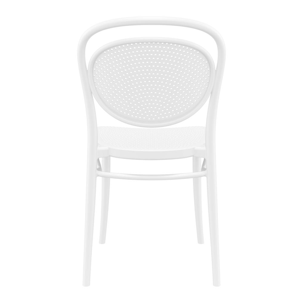 Marcel Resin Outdoor Chair White, Set of 2