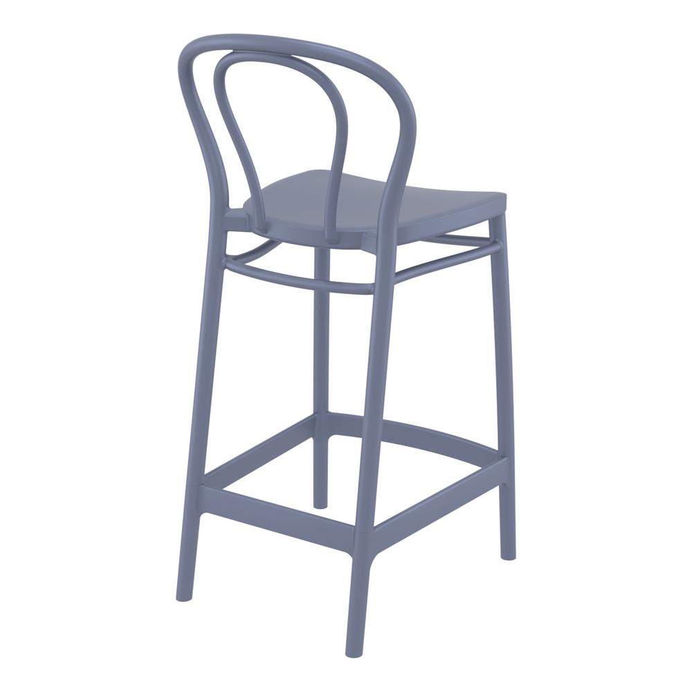 Victor Counter Stool Dark Gray, Set of 2